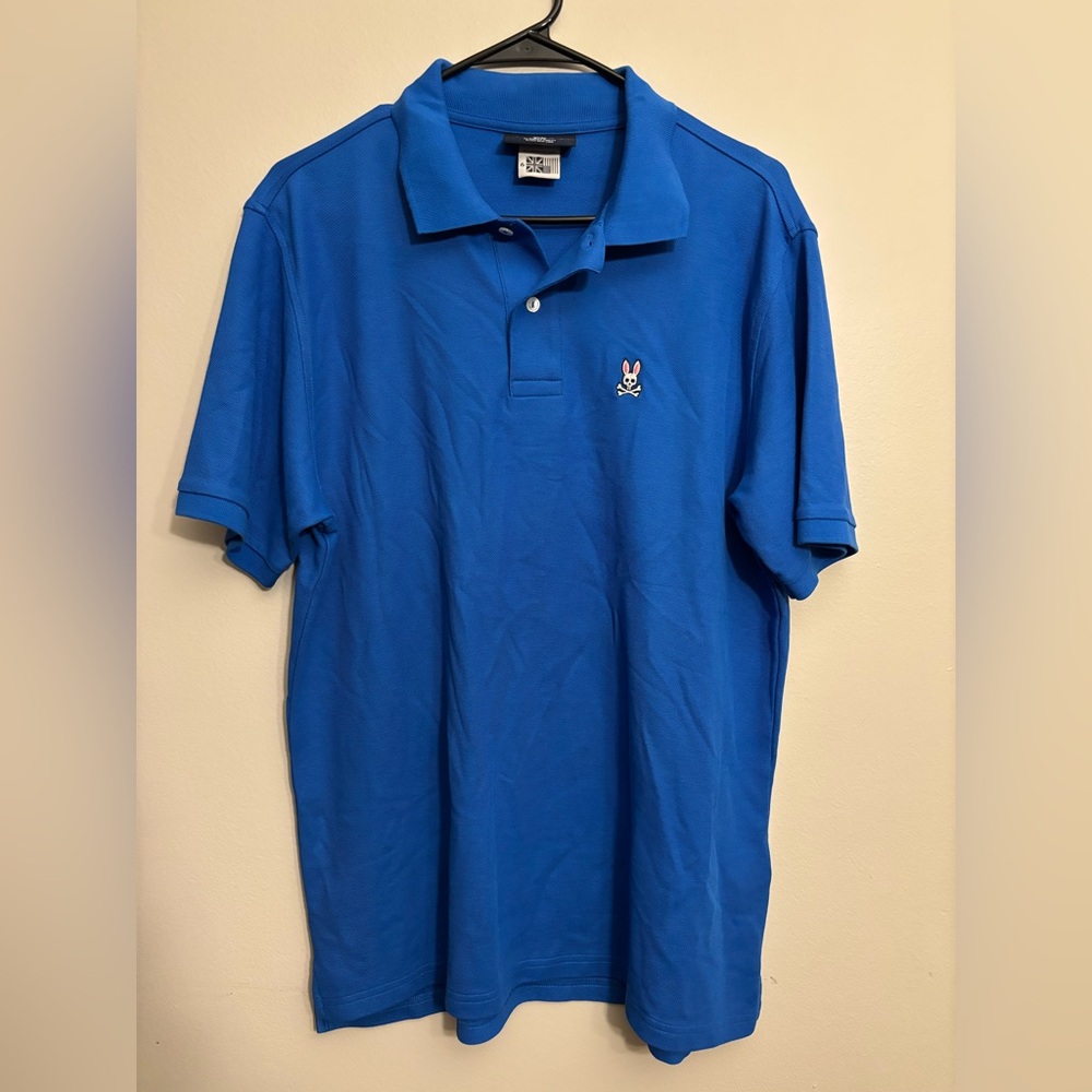 Psycho Bunny Vibrant Blue Polo Shirt